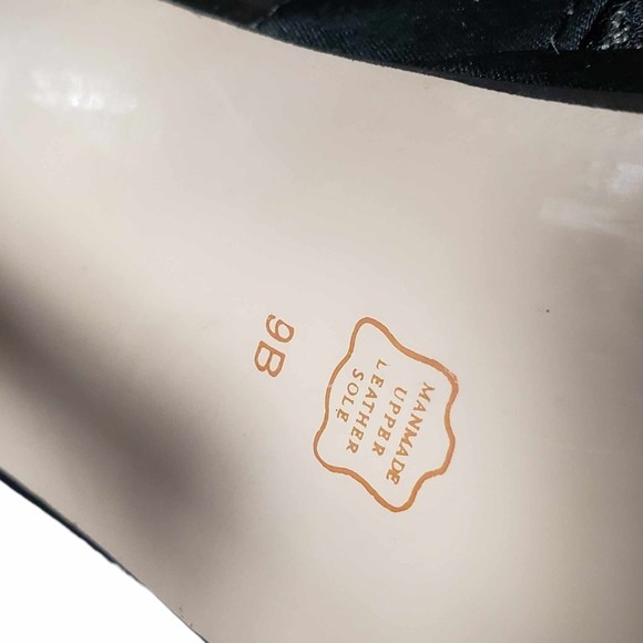 Caparros size 9B Black Peep Toe Pumps NO BOX - Picture 7 of 8